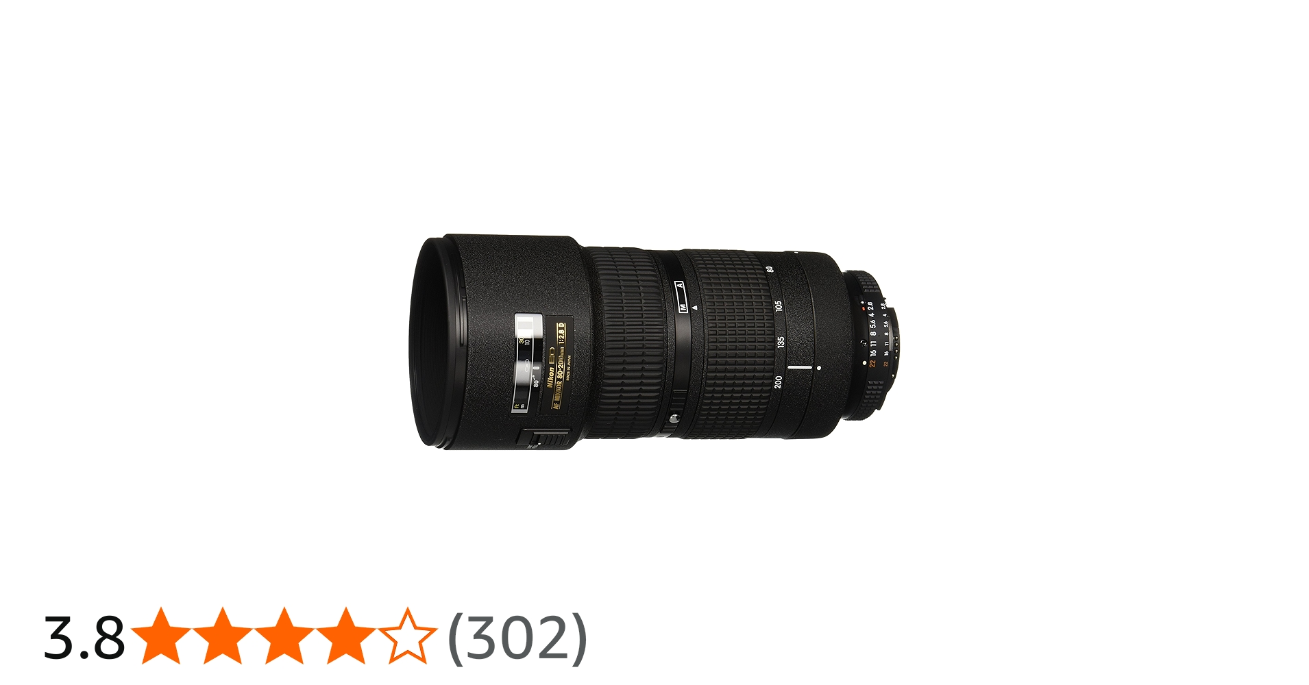 Amazon.co.jp: Nikon Ai AF Zoom Nikkor ED 80-200mm F2.8D : 家電＆カメラ