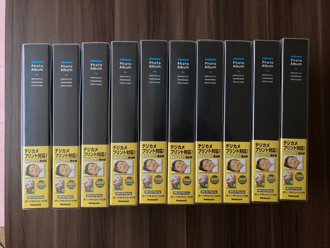 Nakabayashi ポケットアルバム 360ポケット 受発注商品 ナカバヤシ フォトグラフィリア L判 360枚 PHL-1036 フォト